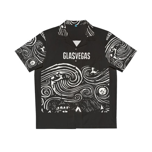 Glasvegas Band Hawaiian Shirt with Music Band Tank Top