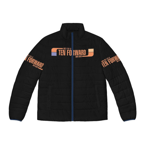 Star Trek The Next Generation NCC-1701-D themed puffer jacket