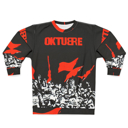 Oktubre Sweatshirt featuring Redonditos music artwork