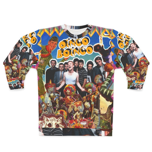 Oingo Boingo Sweatshirt featuring the iconic 80s new wave band's logo