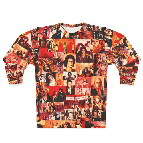 Rocky Horror Show Sweatshirt with Collage Design