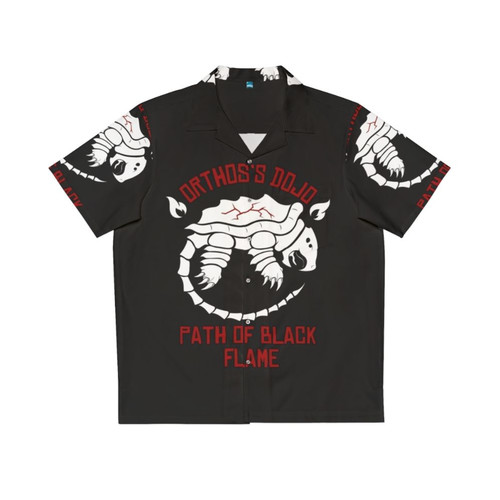 Orthos S Dojo Hawaiian Shirt with Cradle Series Motifs