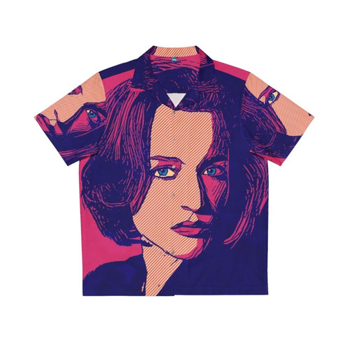 Gillian Anderson Icons Hawaiian Shirt