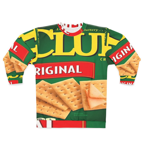 Crackers Sweatshirt with Graphic Design