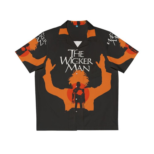 The Wicker Man Hawaiian Shirt featuring horror elements