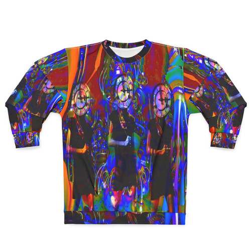 Clockwork Sweatshirt with Surreal Steampunk Design