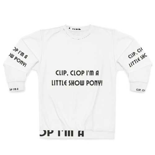 Show Pony Clip Clop Sweatshirt with Big Mouth Netflix Characters