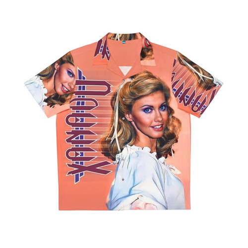 Olivia Newton-John Xanadu Inspired Hawaiian Shirt