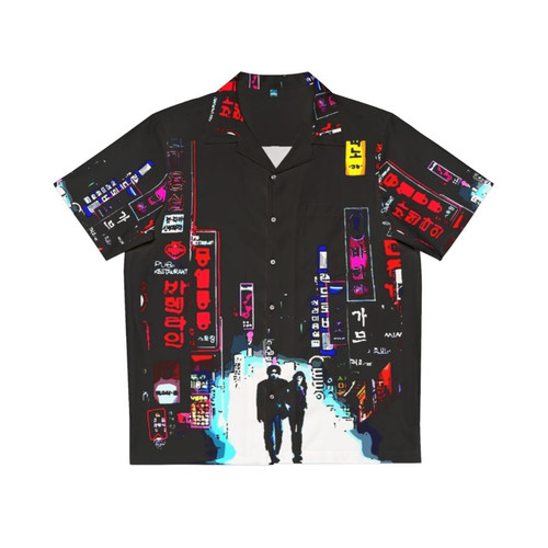 Oldeuboi Retro Hawaiian Shirt with Octopus Design