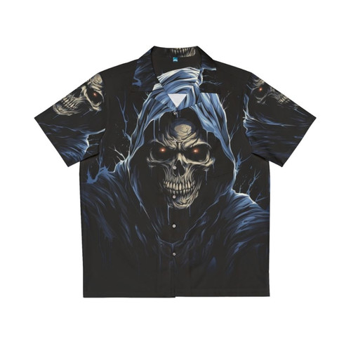 Ominous Skeleton Hawaiian Shirt