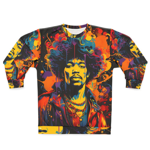 Jimi Hendrix Music Legend Sweatshirt