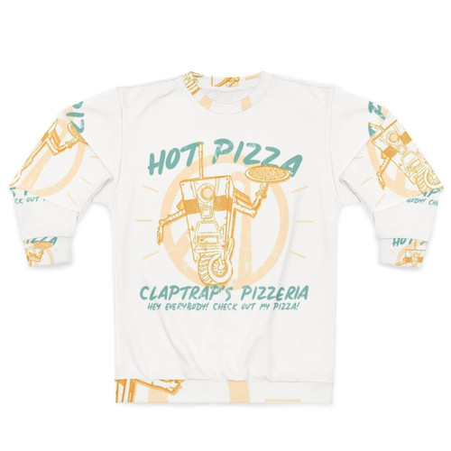 Claptrap Borderlands Video Game Themed Sweatshirt