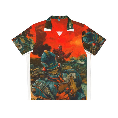 Enki Bilal French Art Hawaiian Shirt