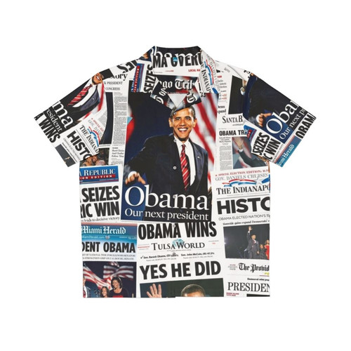 Barack Obama 2008 Commemorative Hawaiian Shirt