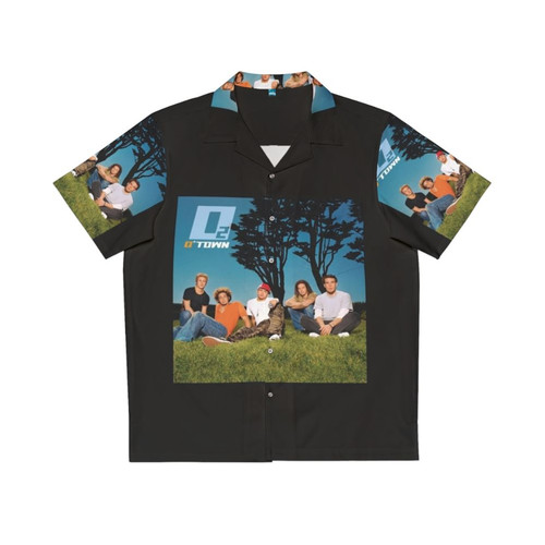 O2 O Town Boy Band Hawaiian Shirt