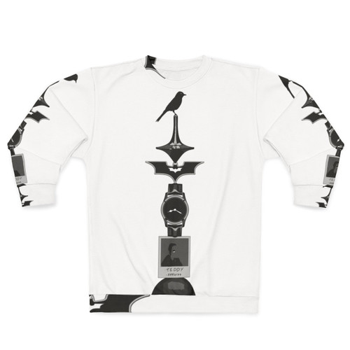 Christopher Nolan Films Tribute Sweatshirt with Sketch Illustration