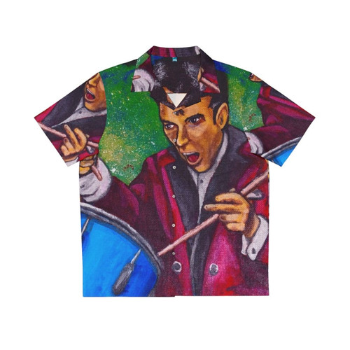 Gene Krupa Drummer Hawaiian Shirt