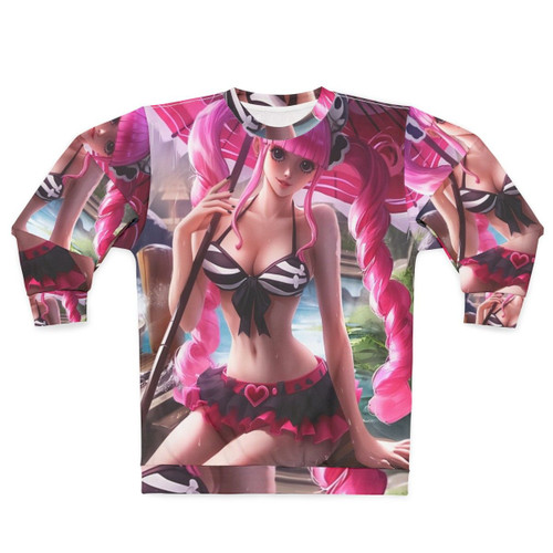 Perona One Piece Anime Girl Hot Spring Sweatshirt