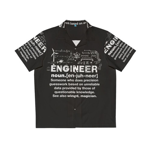 Engineer Humor Definition Hawaiian Shirt