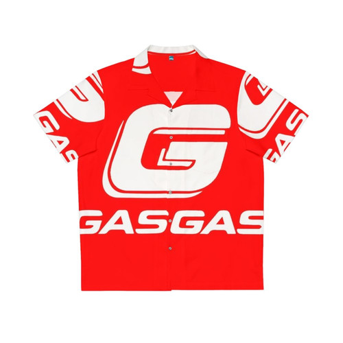 Gasgas Motorcycle Hawaiian Shirt