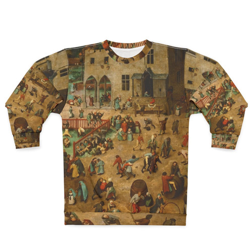 Children's Games Pieter Bruegel the Elder Sweatshirt