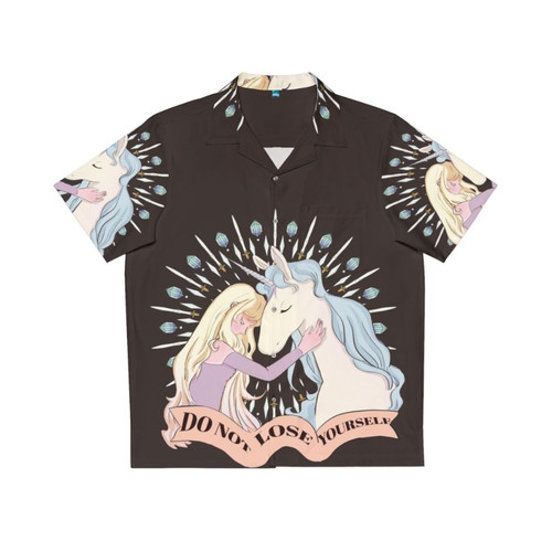 The Last Unicorn Lady Amalthea Hawaiian Shirt Design