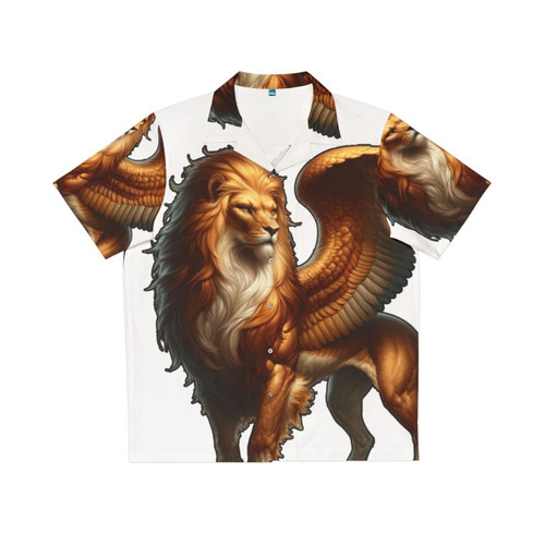 Grrrifin Hawaiian Shirt - Legendary Griffin Creature