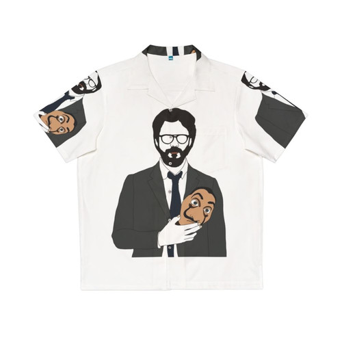 Money Heist Professor Mask Hawaiian Shirt
