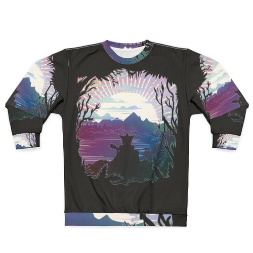 New Horizons Sweatshirt with Furry Music Anthology design