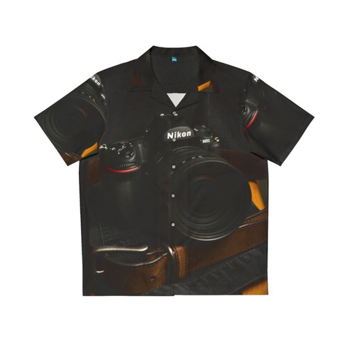 Nikon D850 Hawaiian Shirt with Floral Print