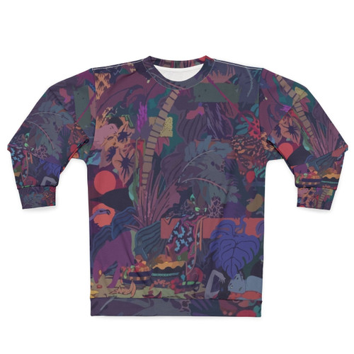 Glass Animals Zaba Colorful Graphic Sweatshirt