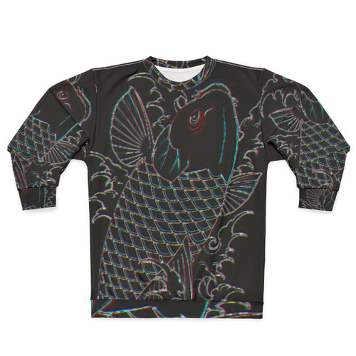 Neon Koi Nishikiyama Tattoo Sweatshirt