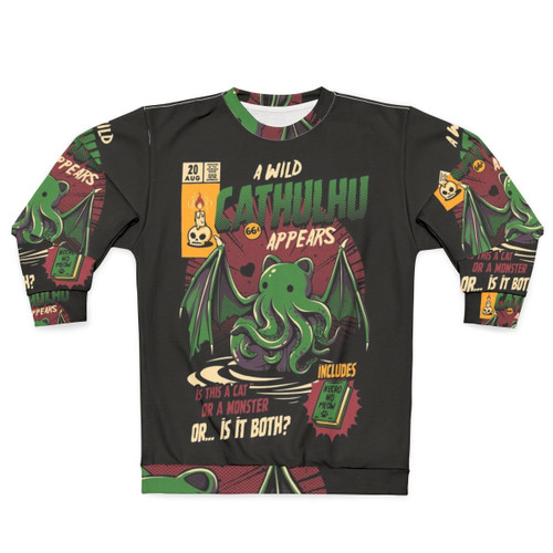 Cathulhu - Vintage Cthulhu Cat Sweatshirt