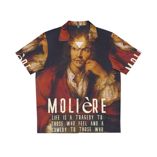 Moliere Tragicomedy Quote Baroque Hawaiian Shirt