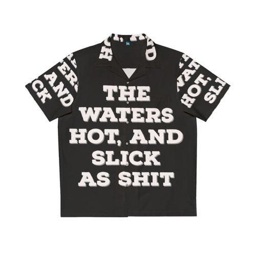 Tropical Hawaiian Shirt with Big Mouth Quote