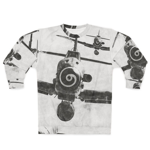 Messerschmitt Bf 109K-4 German Fighter Plane Sweatshirt