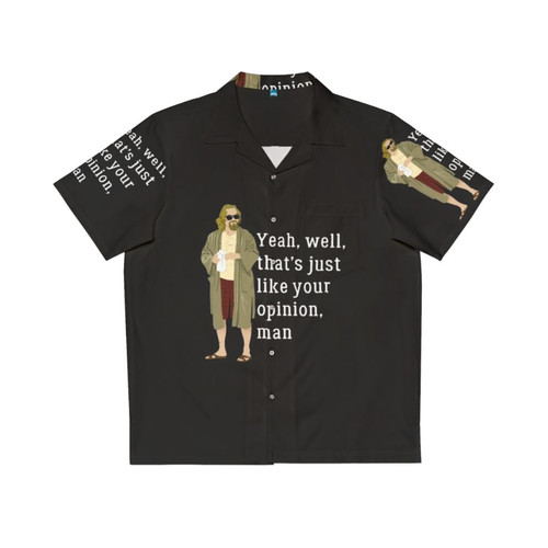"The Dude Abides" Hawaiian Shirt featuring The Big Lebowski character