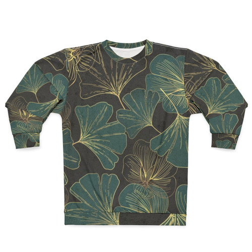Ginkgo Biloba Leaf Art Sweatshirt