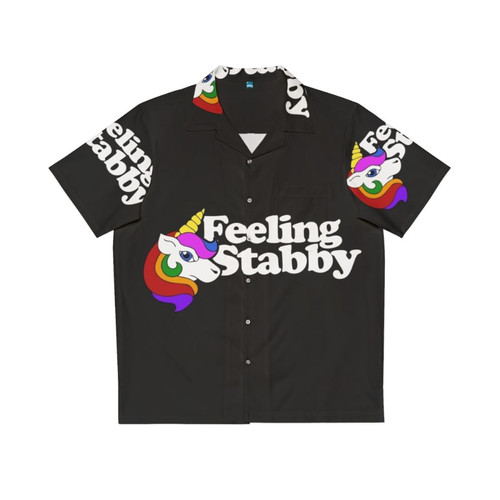 Feeling Stabby Unicorn Hawaiian Shirt