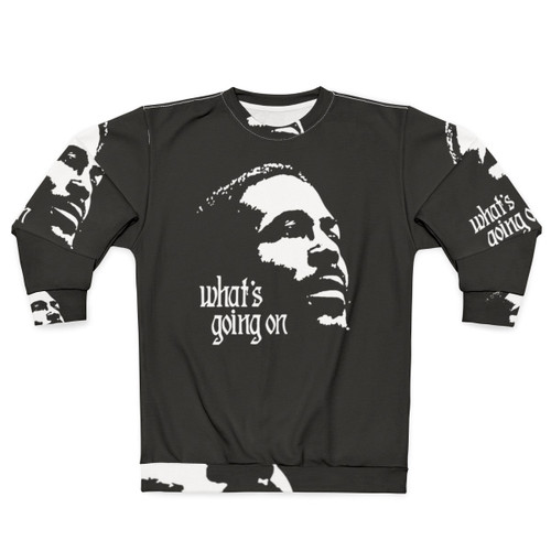 Vintage style Marvin Gaye "What's Going On" graphic sweatshirt