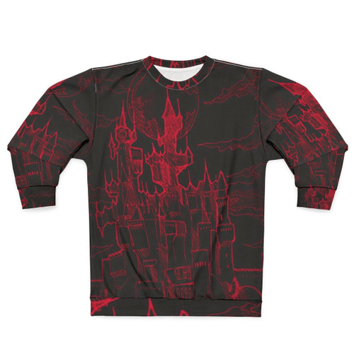 Menacing Gothic Castle Sweatshirt