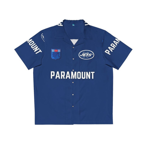 Retro Newtown Jets 1981 NRL Rugby League Jersey Hawaiian Shirt