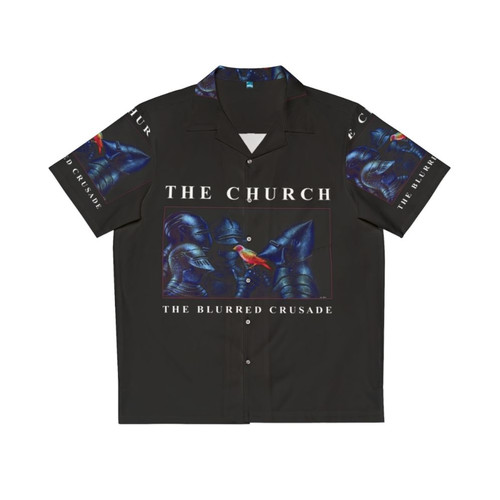 The Church 'The Blurred Crusade' 80s Inspired Hawaiian Shirt