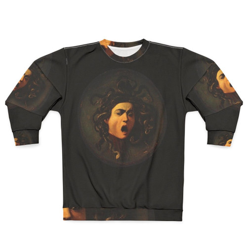 Medusa Sweatshirt featuring Caravaggio's iconic painting