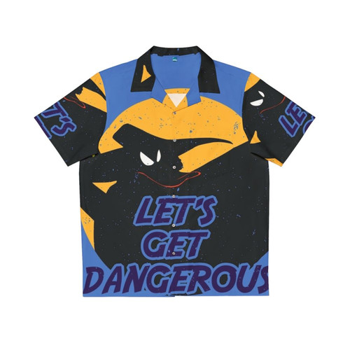 Dangerous Hawaiian Shirt featuring Darkwing Duck cartoon character