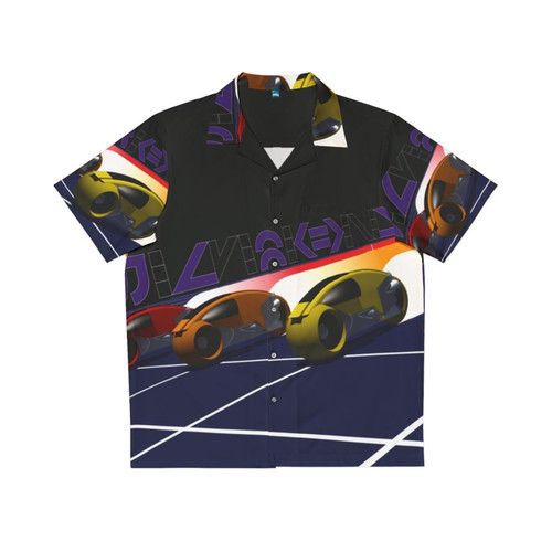 Tron Lightcycle Racing Grid Hawaiian Shirt
