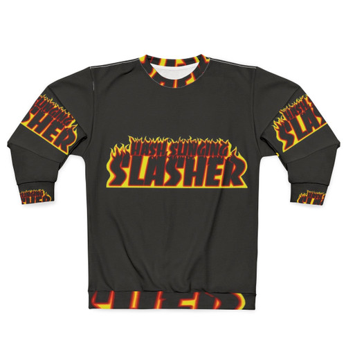 Hash Slinging Slasher Spongebob Inspired Thrasher Sweatshirt