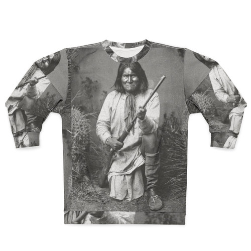 Geronimo Native American Inspired Sweatshirt