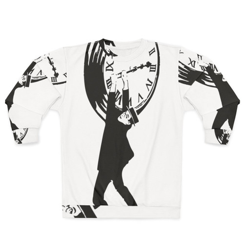 Harold Lloyd in "Safety Last" classic silent film sweatshirt