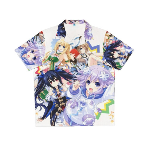 Neptunia CPUs Anime Hawaiian Shirt